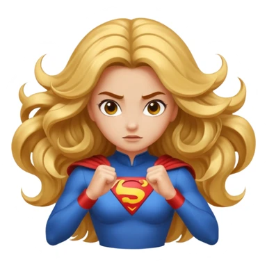 Bombón the girls super powers sticker
