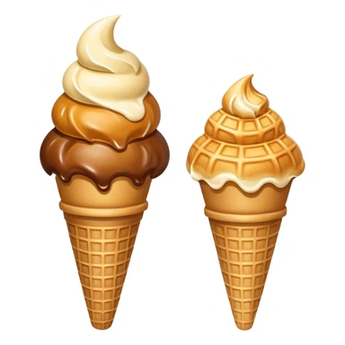 empty icecream cone sticker