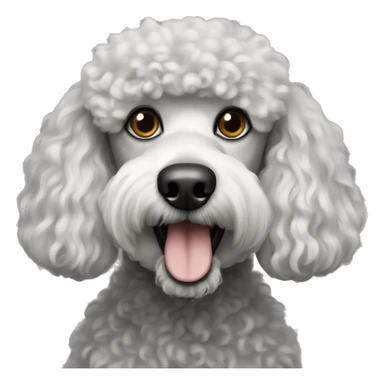 Poodle fantom sticker