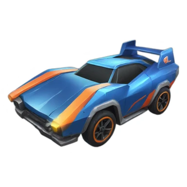 Voiture rocket league sticker