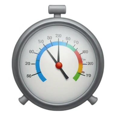 Thermomètre froid sticker