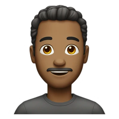 I don't know white male sticker