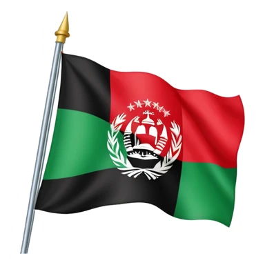Afghanistan flag sticker