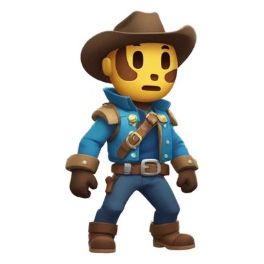 Colt from Brawl Stars sticker