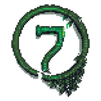  combine the π (pi) math symbol, binary code, and digital mist emerging from it. sticker