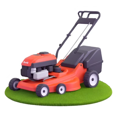 lawn mower sticker