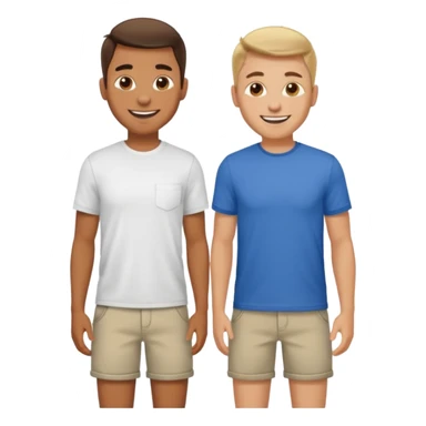 two guys arrive home sticker