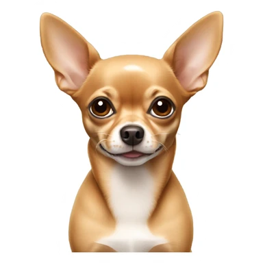 Realistic brown chihuahua  sticker