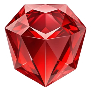 Red blood crystal sticker
