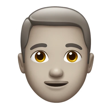 flattered face  sticker