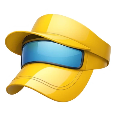 yellow visor sticker