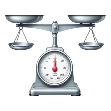 weighing scales sticker