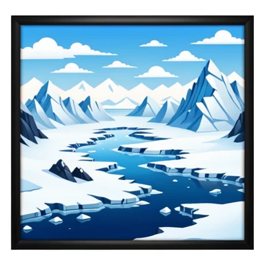 Arctic's kingdom sticker