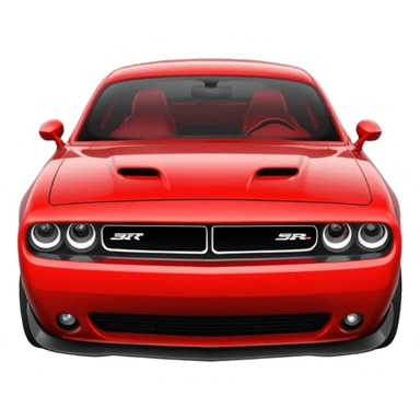 Dodge challenger srt logo sticker