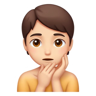 emotional and loving but shy sticker