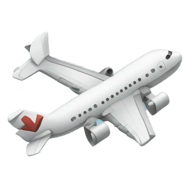 Airplane broken wing sticker