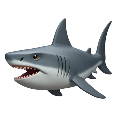 Jeff the land shark sticker