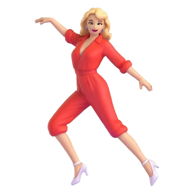 Kylie Minogue dancing sticker