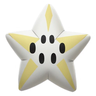 olivia paper star from paper mario the origami king sticker