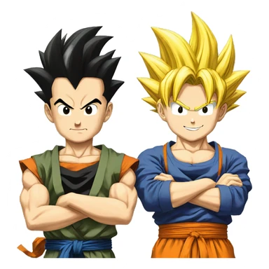 Goten et Trunks  sticker