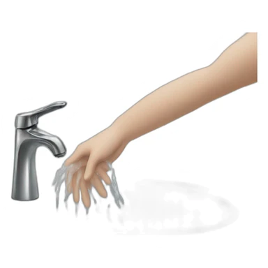 wash hand sticker