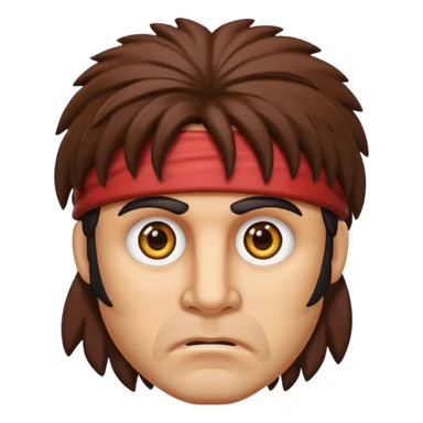 Ecureil qui ressemble à Rambo sticker