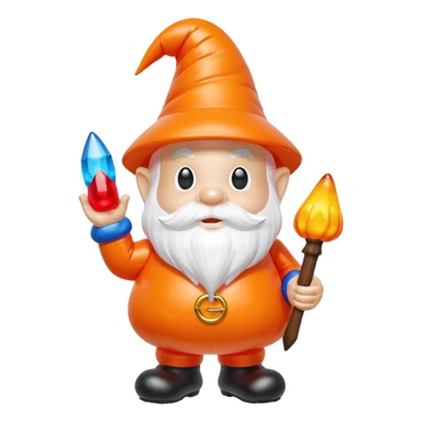   jeff koons halloween gnome inflatable sticker