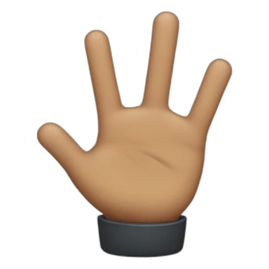 Hormiga con manos arriba sticker