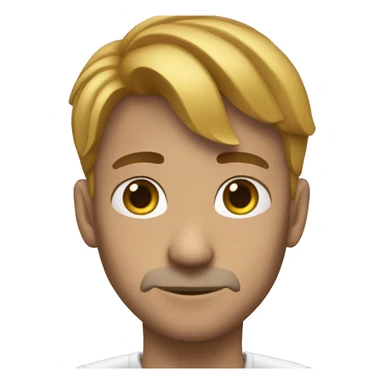 Persona escupiendo sticker