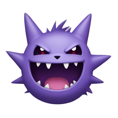 Gengar pokemon sticker