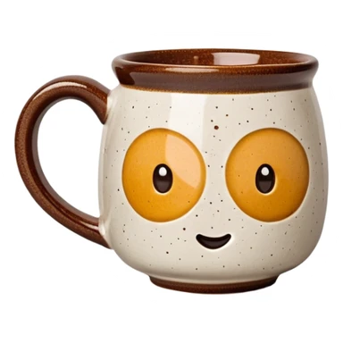 Handmade mug sticker