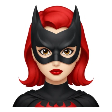 bat woman sticker