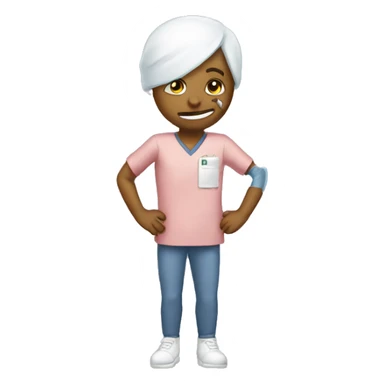 That feeling when knee surgery is tommorow sticker