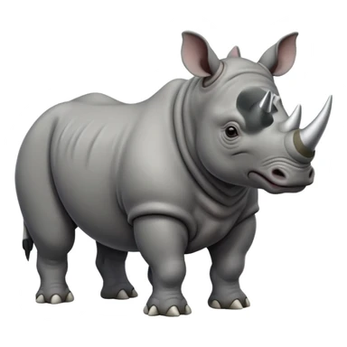 rhinoceros sticker