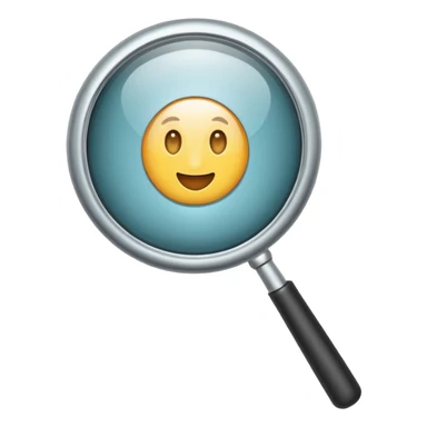  lente di ingrandimento test  sticker