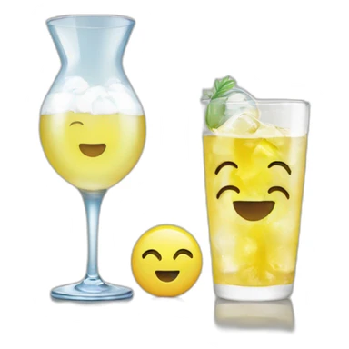 ouzo and smiley sticker