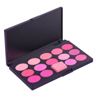 pink makeup palette sticker