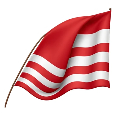 crée un drapeau savoyard sticker