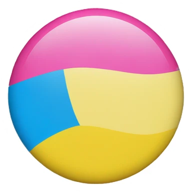 The pansexual flag sticker