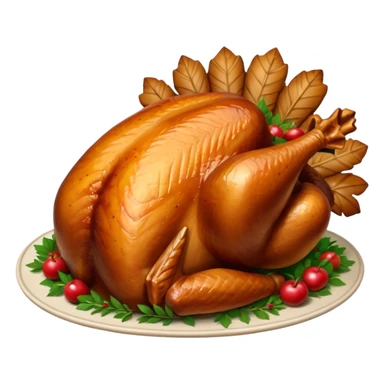 Thanksgiving turkey.  sticker