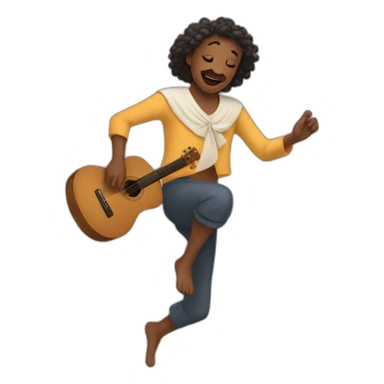 Gaúcho dançando  sticker