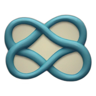 Chinese Infinity symbol sticker