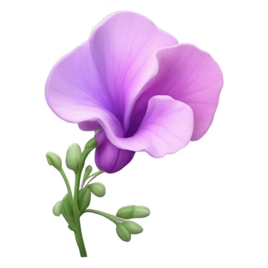 Sweet Pea sticker