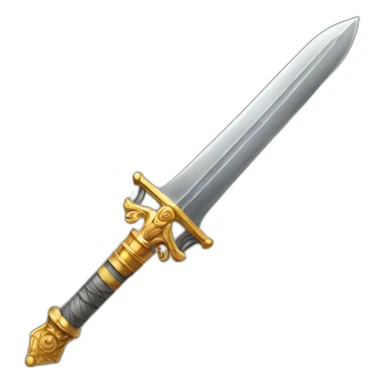 roman emperor sword sticker