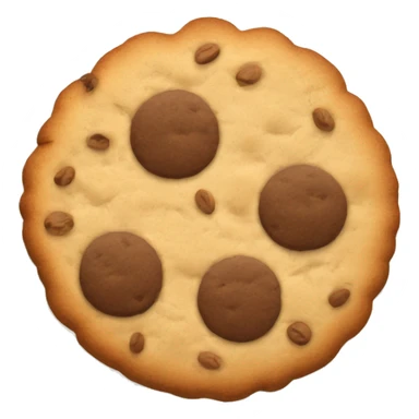 Draw a cookie with an oat.  sticker