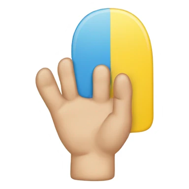 Hand mit Adilette  sticker