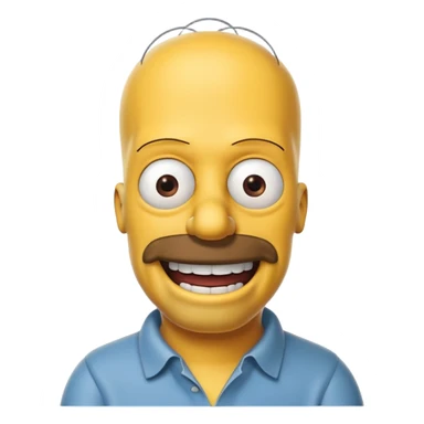 the simpsons, Different every character, only one at a time. sticker