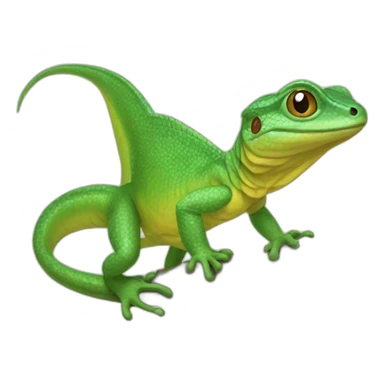 lezard occelé sticker