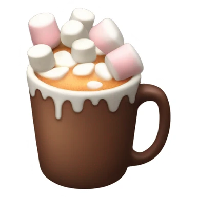 cocoa with marshmallows sticker