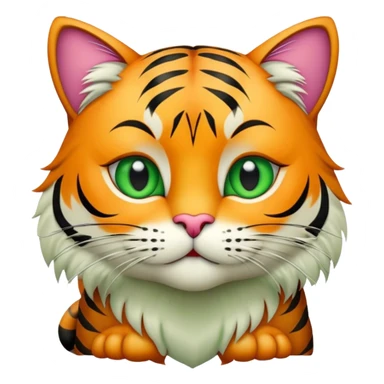 Chat s’échappant de l’amour d’un autre chat  sticker